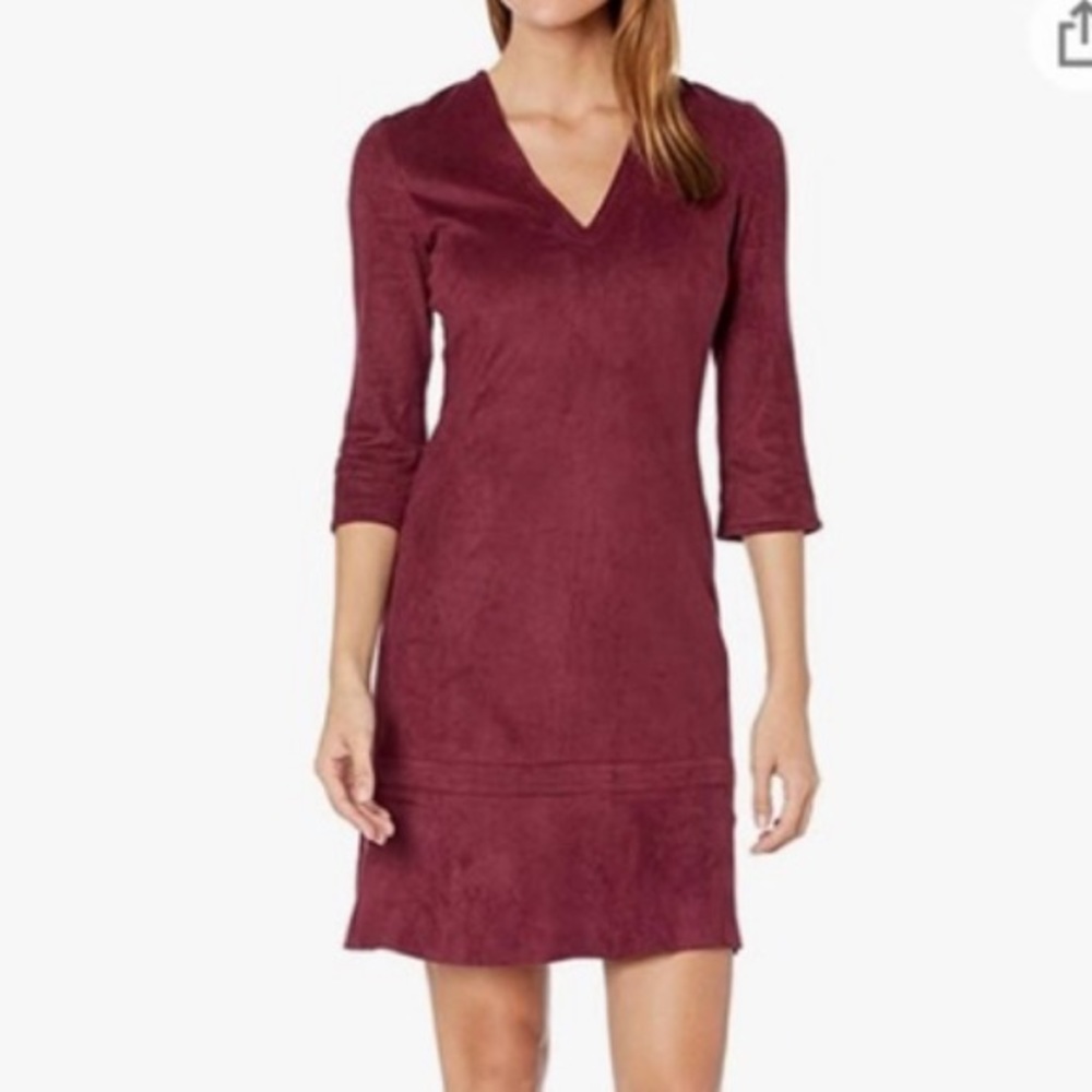 Yoana Baraschi Ladies Size XSmall Faux Suede Tunic Dress